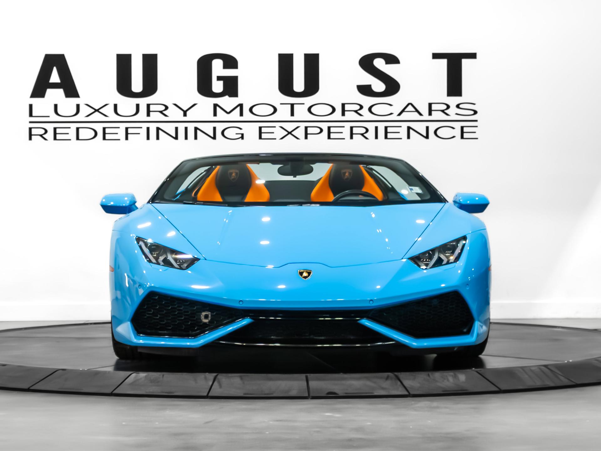 Used 2016 Lamborghini Huracan LP 610-4 Spyder For Sale (Sold