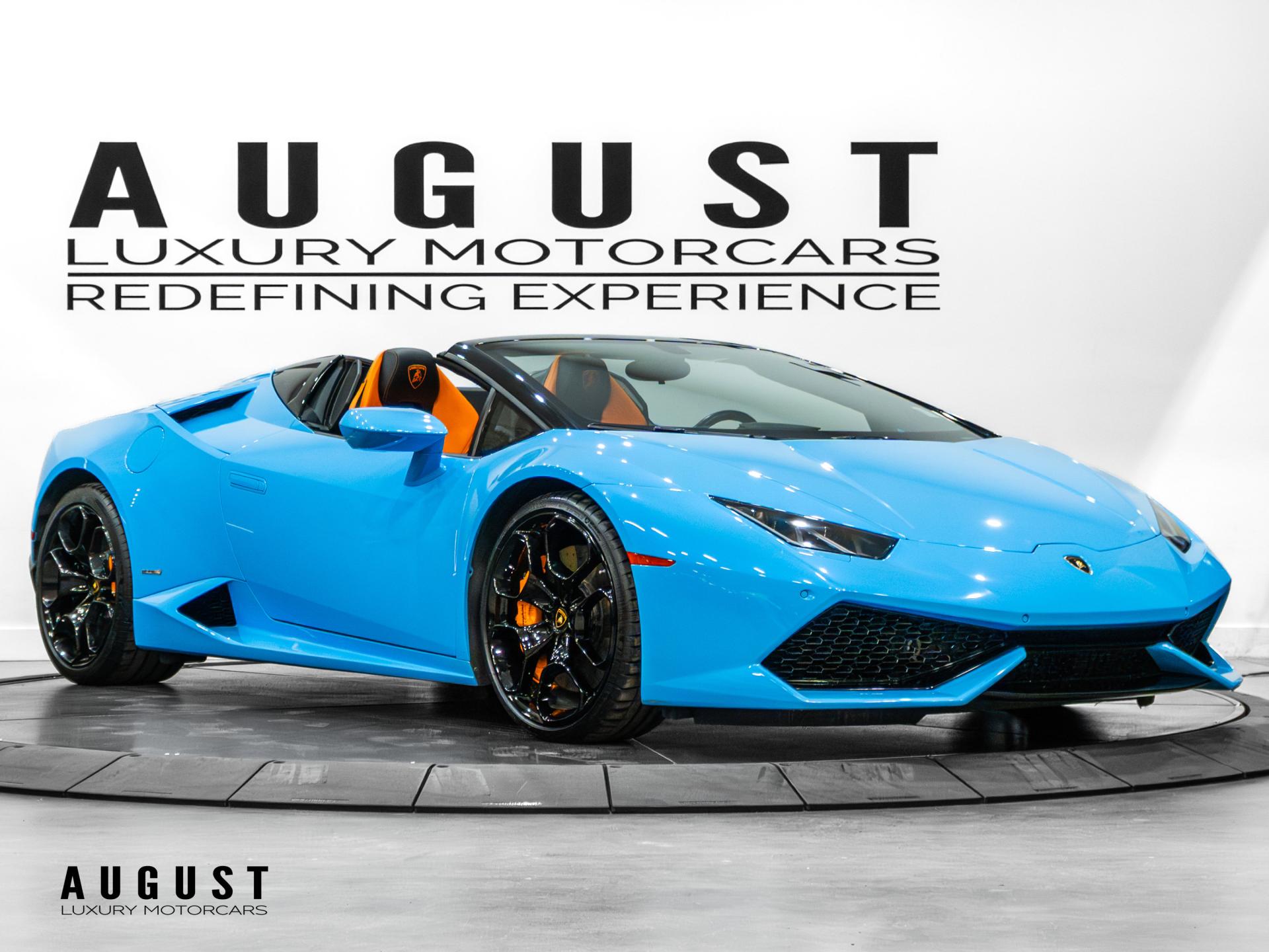 Used 2016 Lamborghini Huracan LP 610-4 Spyder For Sale (Sold