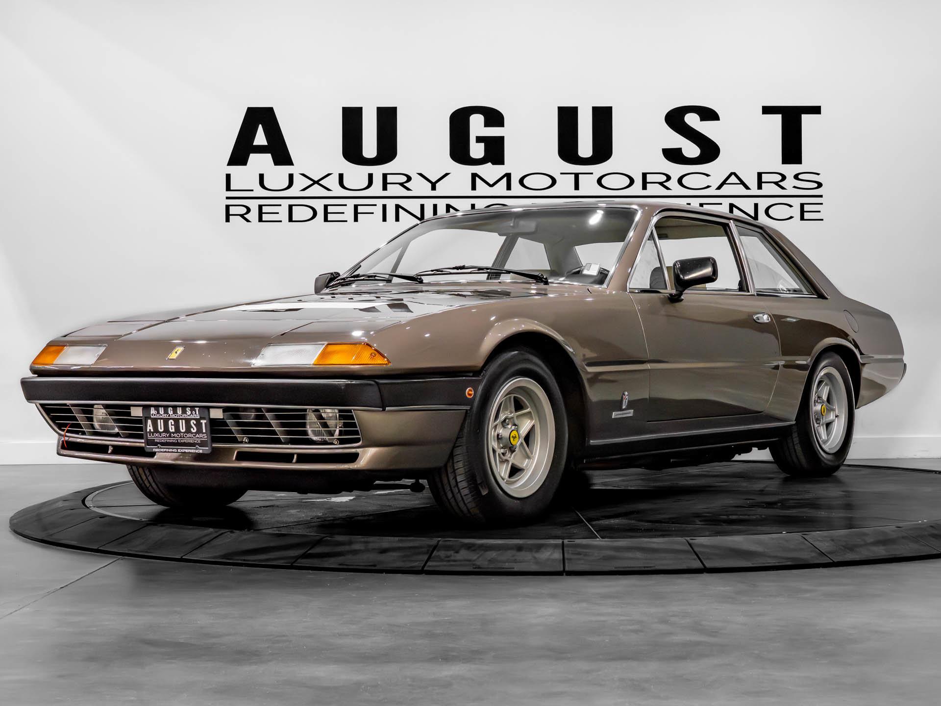 Used 1980 Ferrari 400i For Sale (Sold) | August Luxury Motorcars