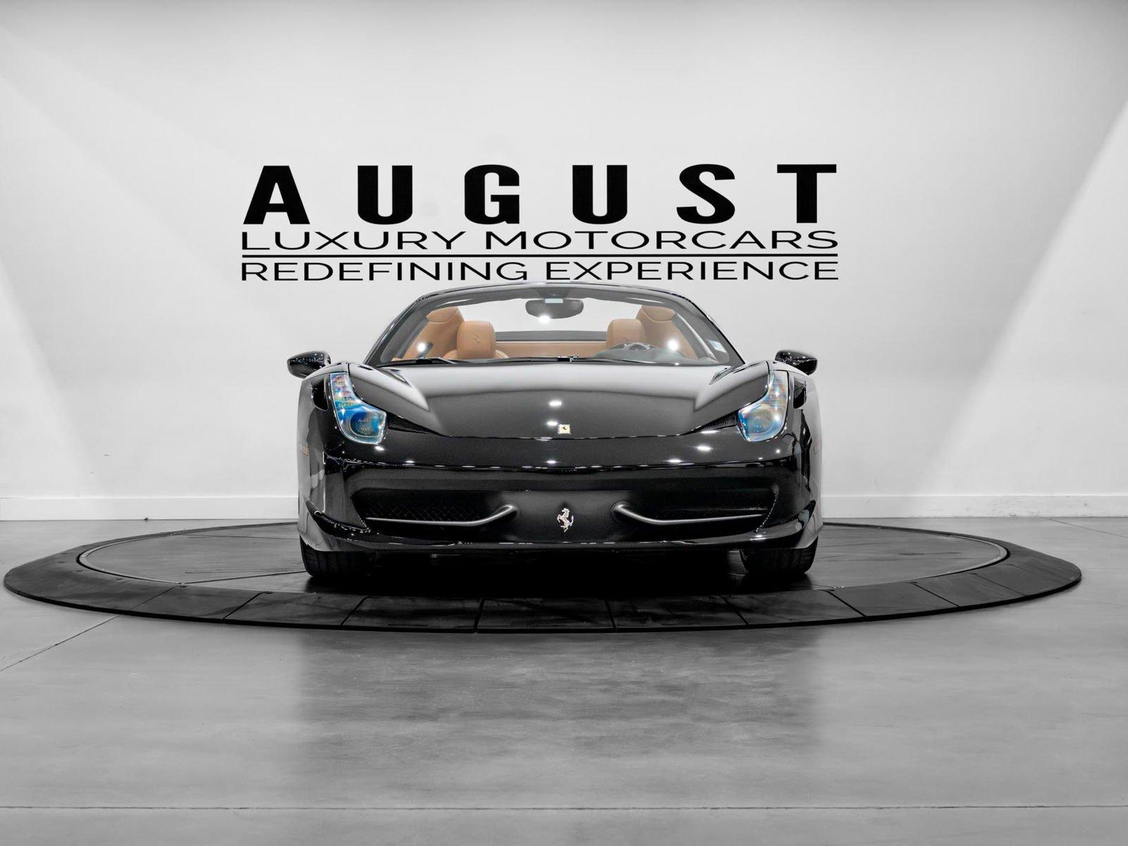 Used 2012 Ferrari 458 Spider For Sale (Sold) | August Luxury