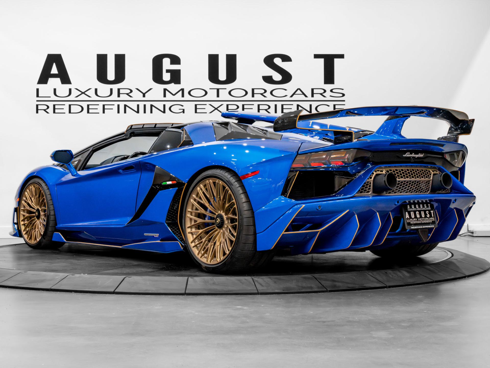 Used 2020 Lamborghini Aventador SVJ Roadster Incredible Upgrades
