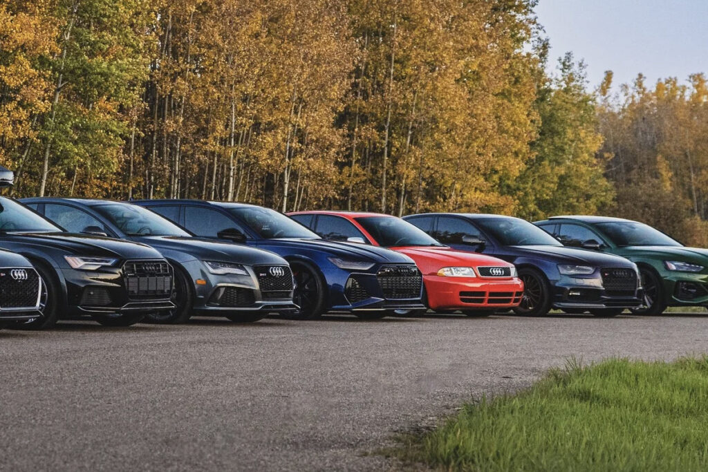 Audi Club Western Canada Cars & Coffee in Kelowna
